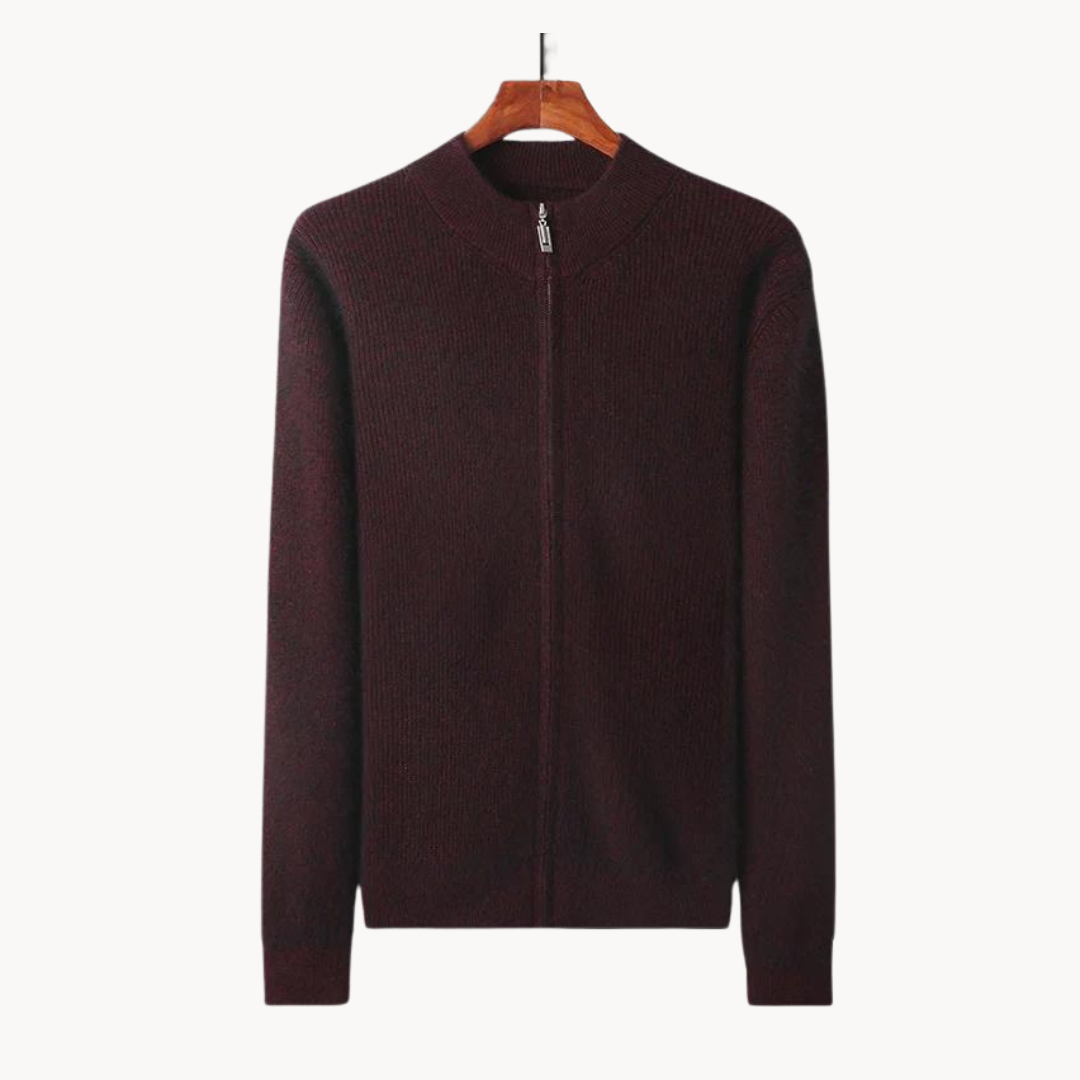Patricio® | Wool Zip-Up Sweater