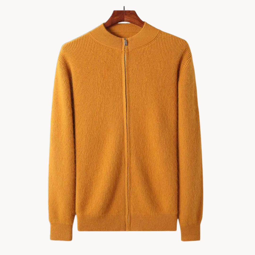 Patricio® | Wool Zip-Up Sweater