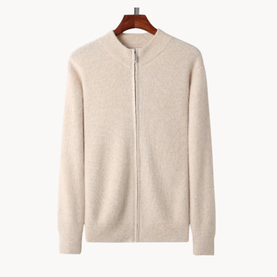 Patricio® | Wool Zip-Up Sweater