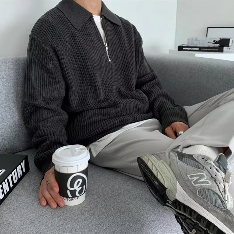 Lino® | Quarter Zip Sweater