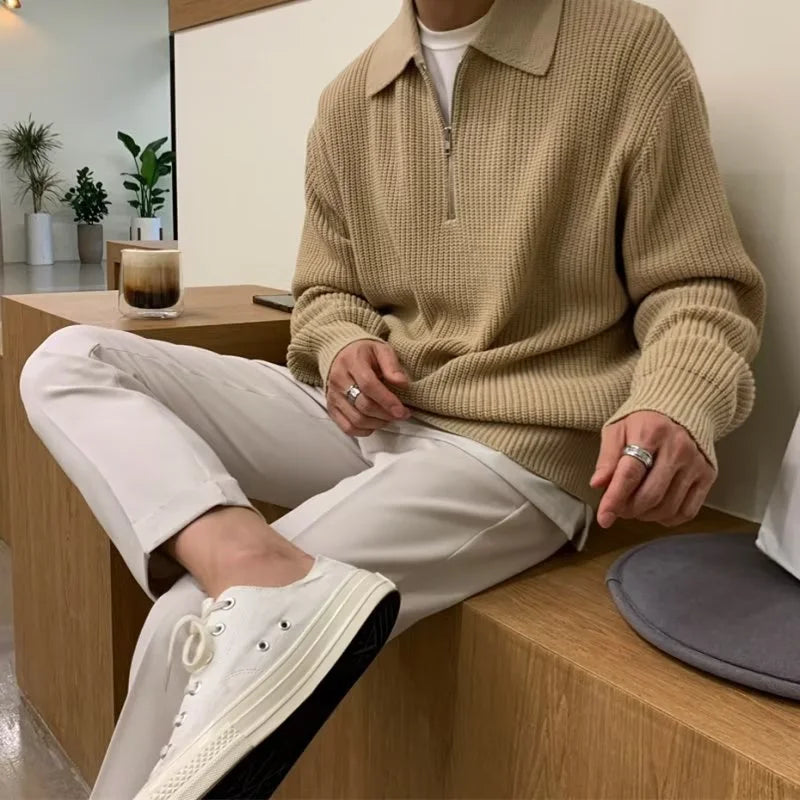 Lino® | Quarter Zip Sweater