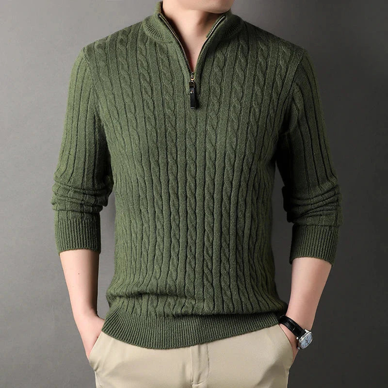 Maclovio® | Quarter Zip Sweater