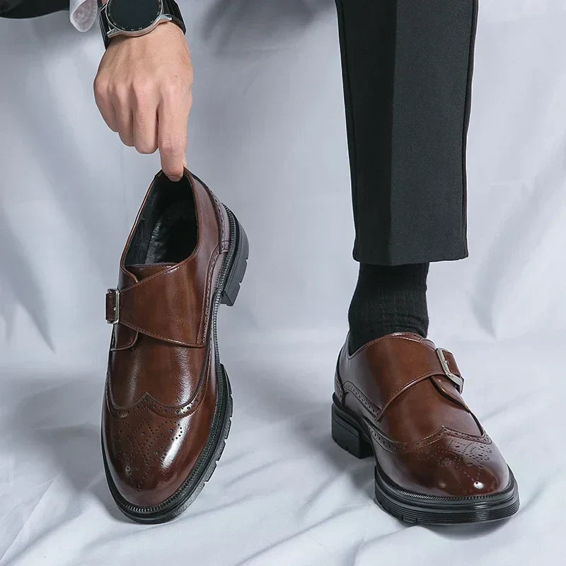 Juvenal® | Buckle Leather Shoes