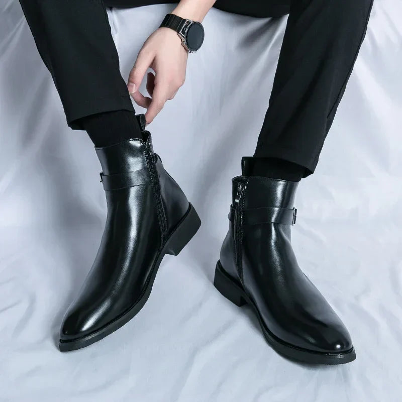 Judas® | Leather Buckle Boots