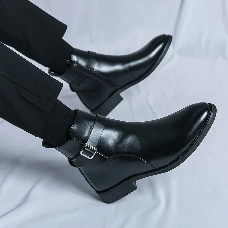 Judas® | Leather Buckle Boots