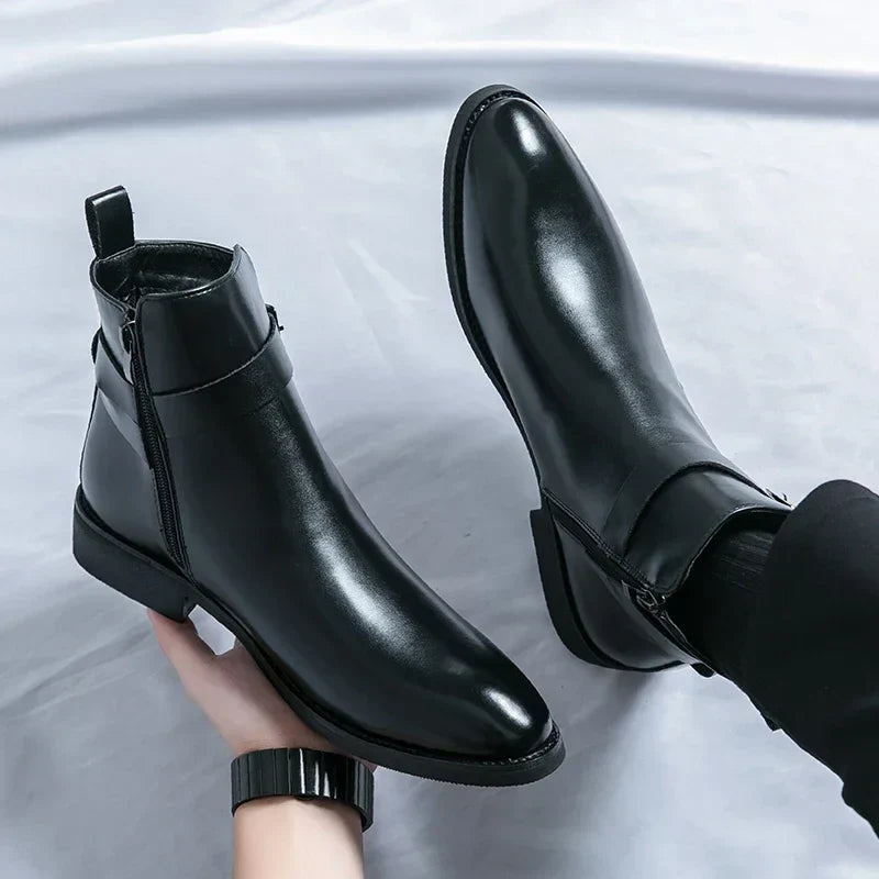 Judas® | Leather Buckle Boots