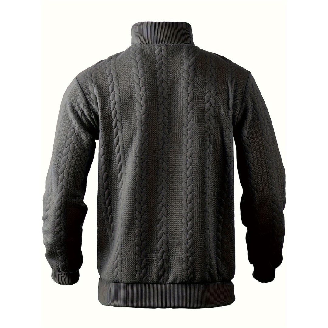 Marcelo® | The Quarter Zip Vintage Sweater