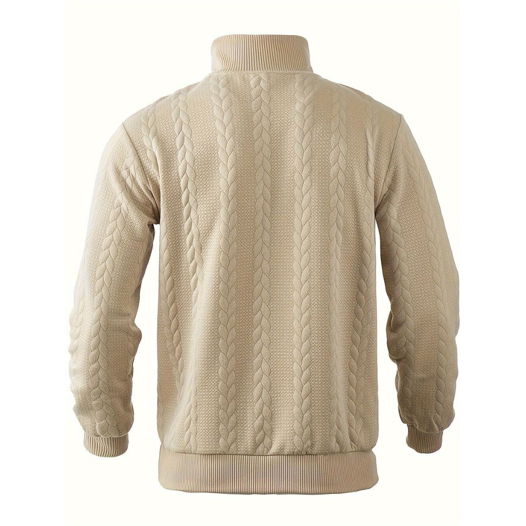 Marcelo® | The Quarter Zip Vintage Sweater