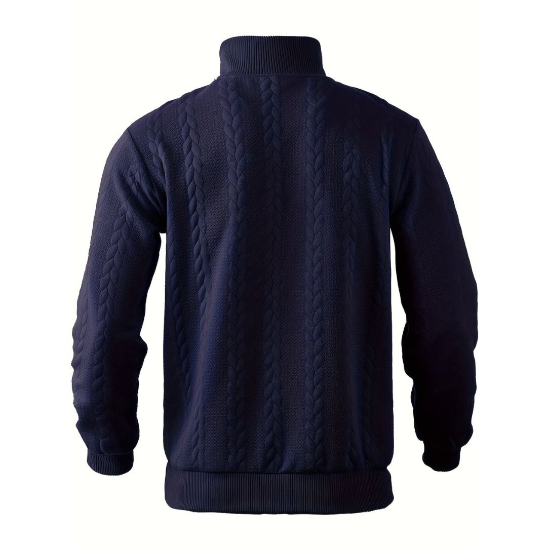 Marcelo® | The Quarter Zip Vintage Sweater