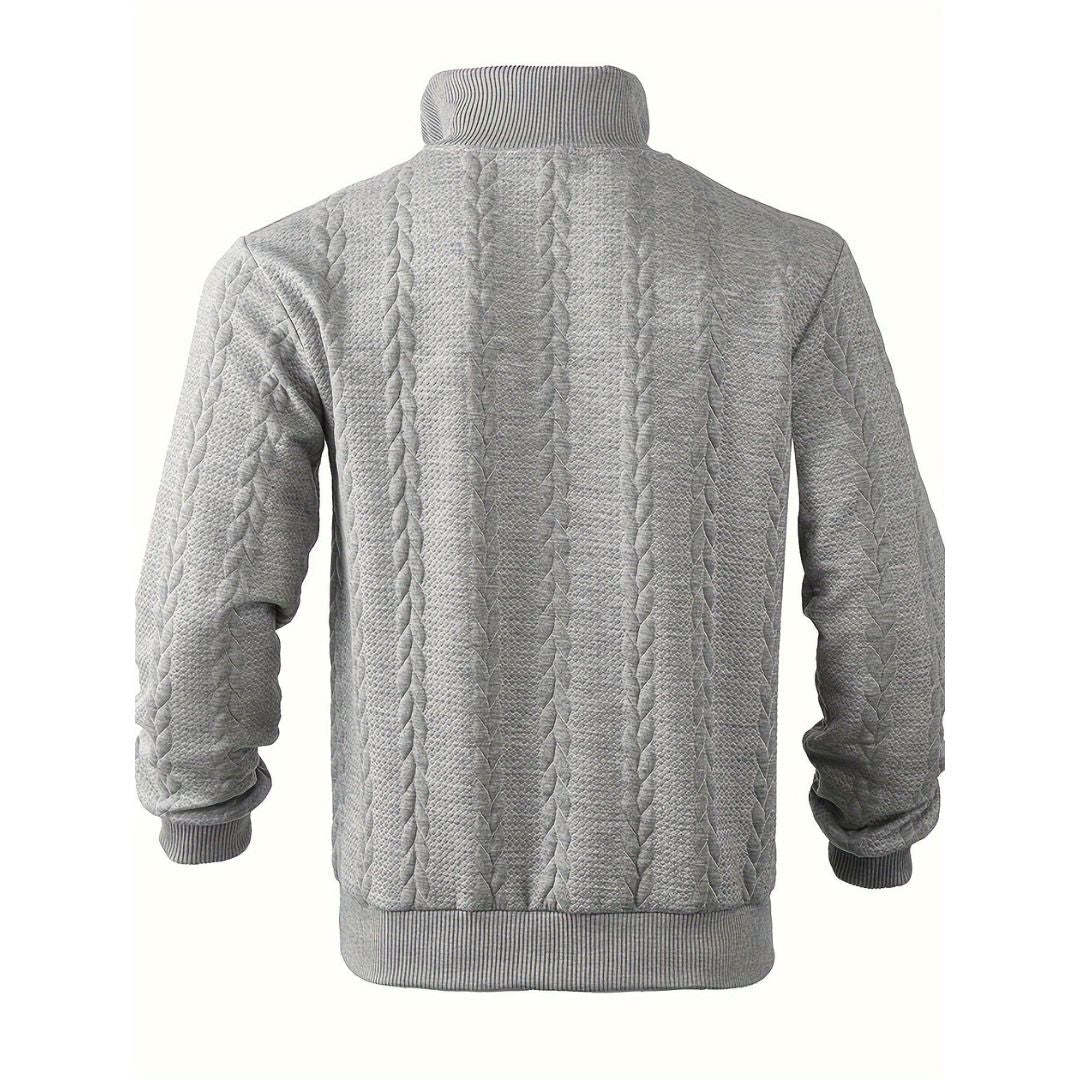 Marcelo® | The Quarter Zip Vintage Sweater
