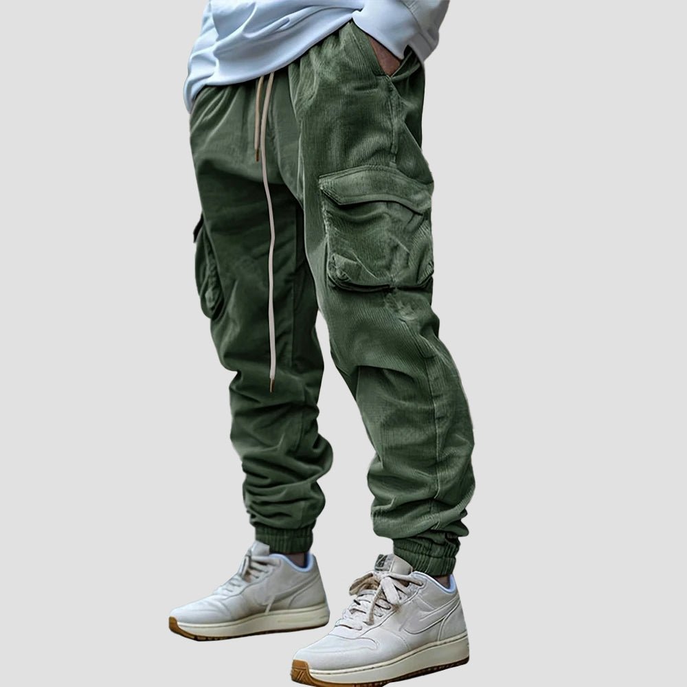 Acisclo® | Shoreditch Textured Corduroy Trousers