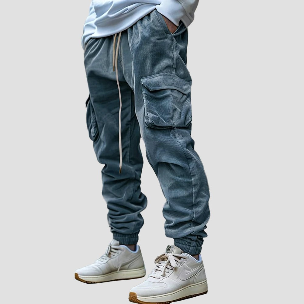 Acisclo® | Shoreditch Textured Corduroy Trousers