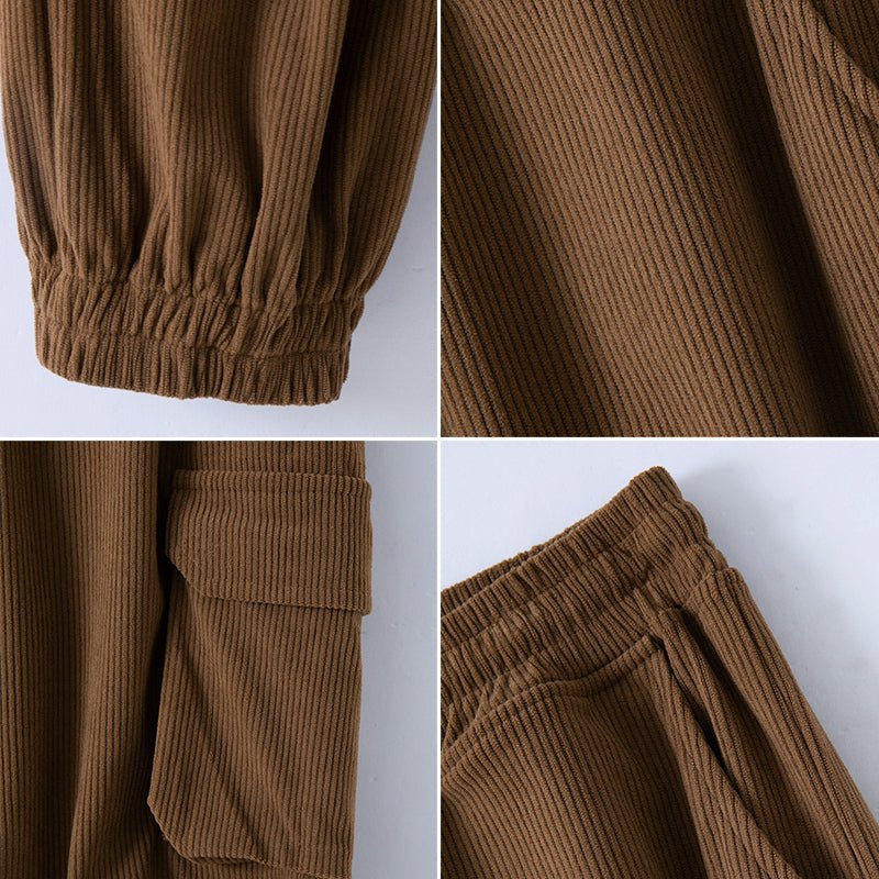 Acisclo® | Shoreditch Textured Corduroy Trousers