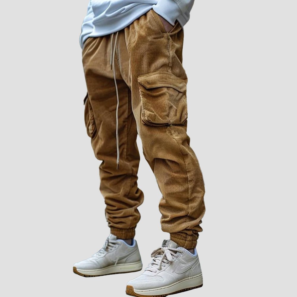 Acisclo® | Shoreditch Textured Corduroy Trousers