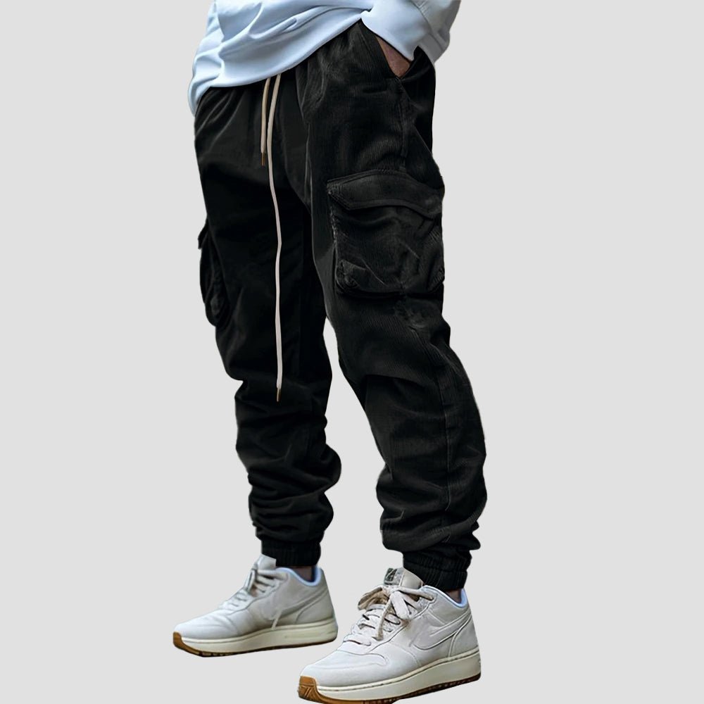 Acisclo® | Shoreditch Textured Corduroy Trousers