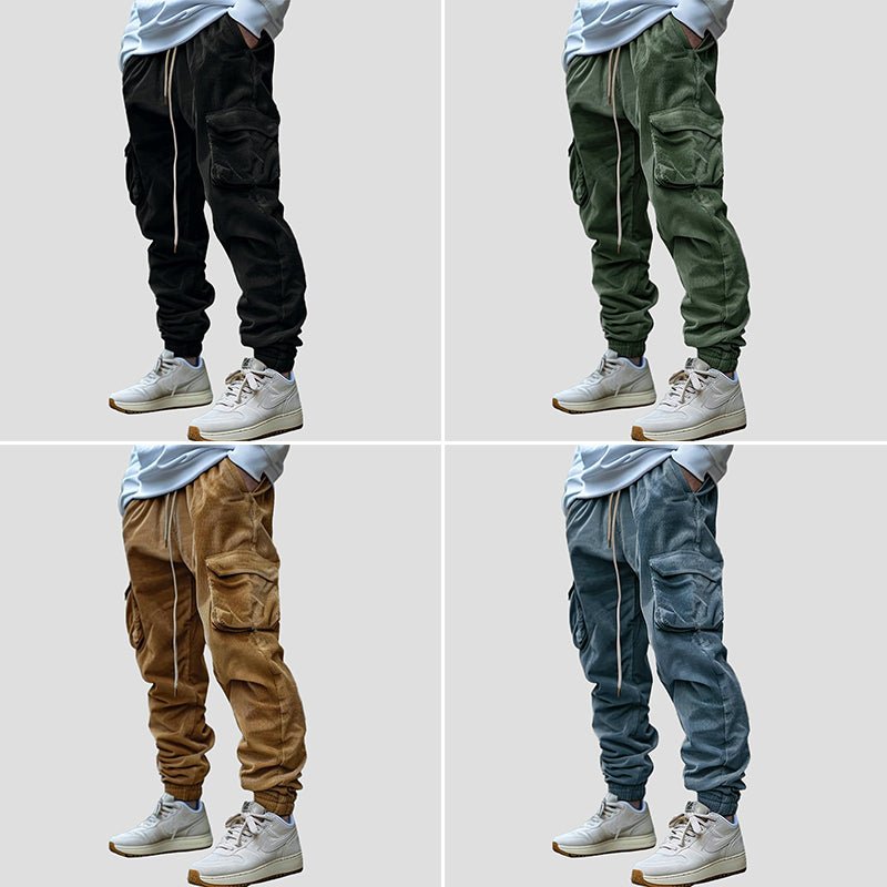 Acisclo® | Shoreditch Textured Corduroy Trousers