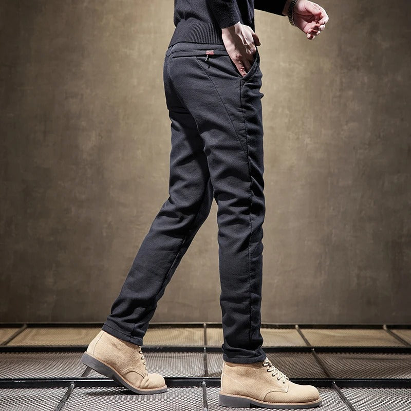Thane® | Slim Fit Trousers For Men