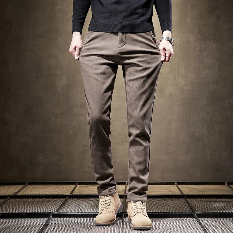 Thane® | Slim Fit Trousers For Men
