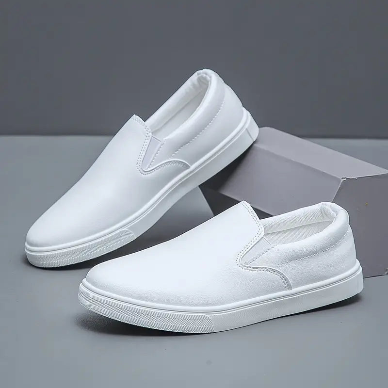 Ceferino® | Leather Slip On Shoes