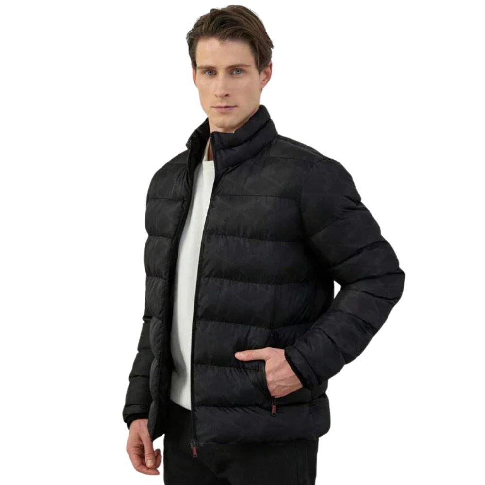 Kai® | Black Trendy Winter Jacket For Men
