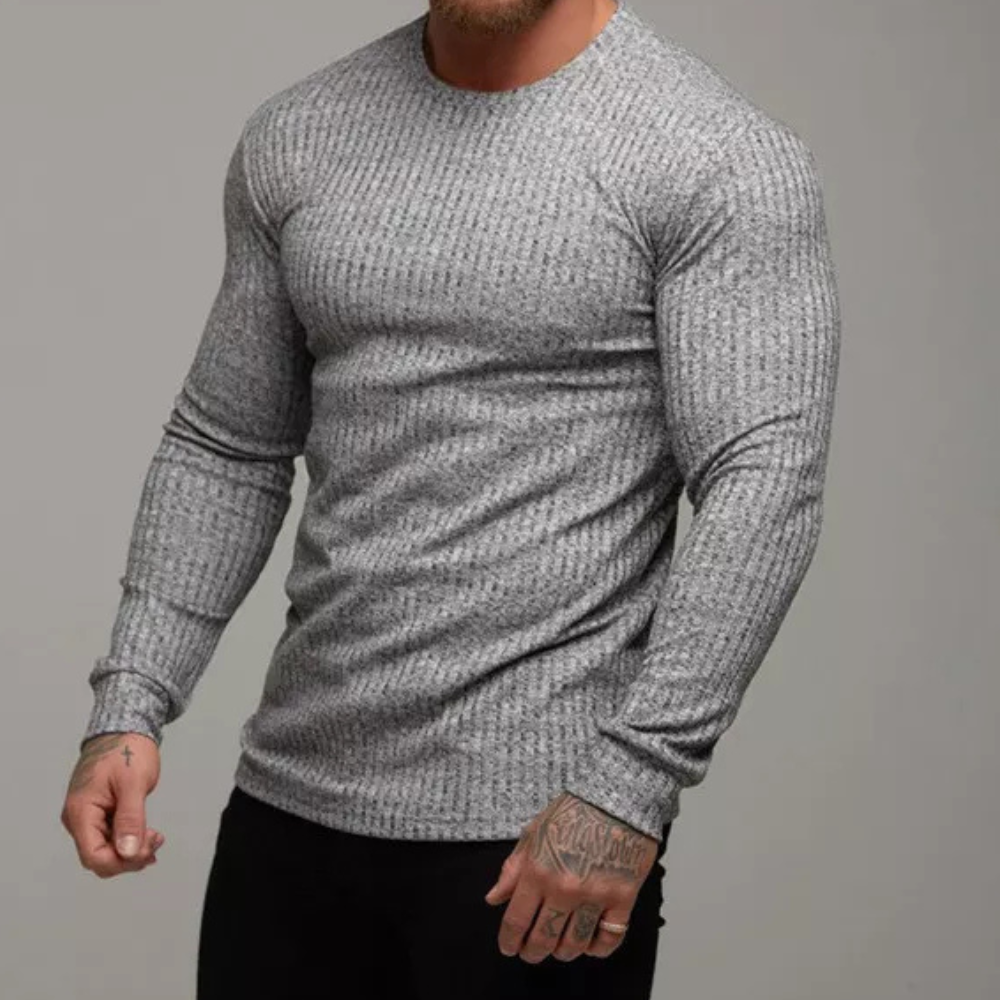 Simón® | Rib-knit sweater for men