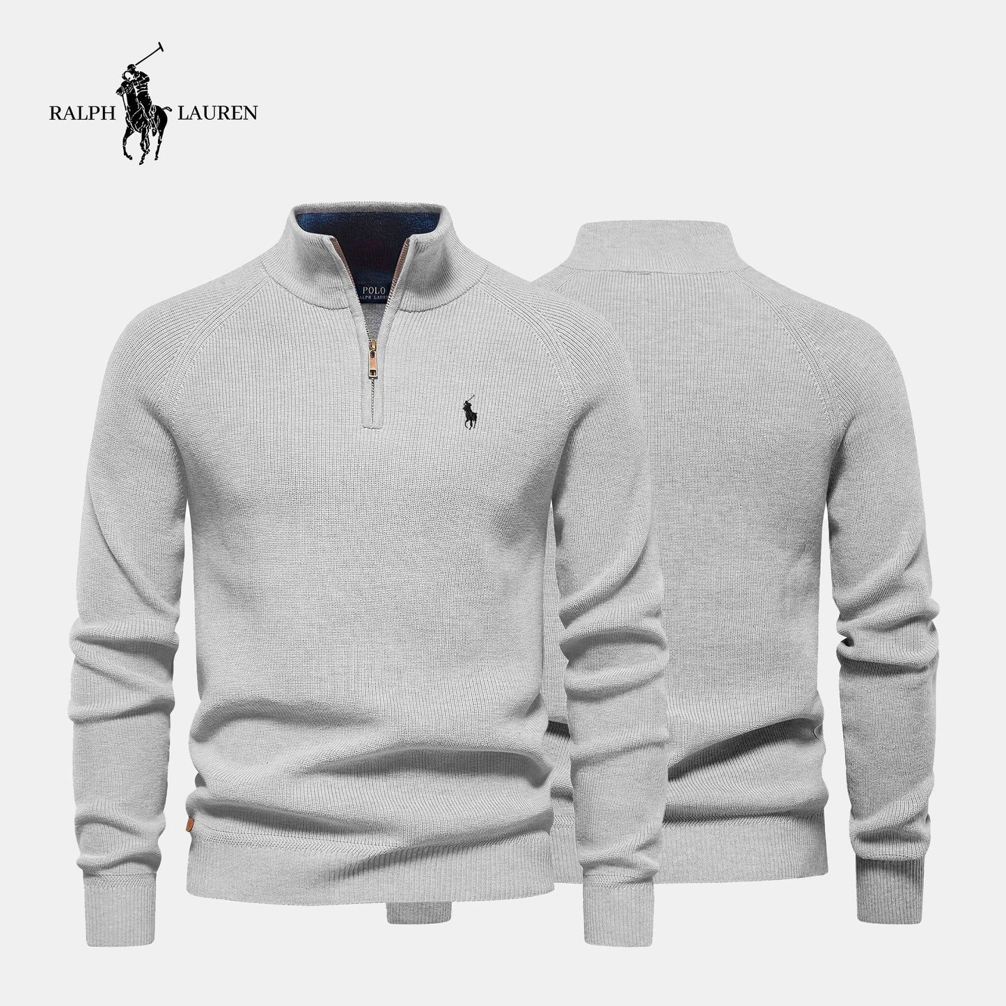 Joaquín® | R&L Zipped Neck Sweater
