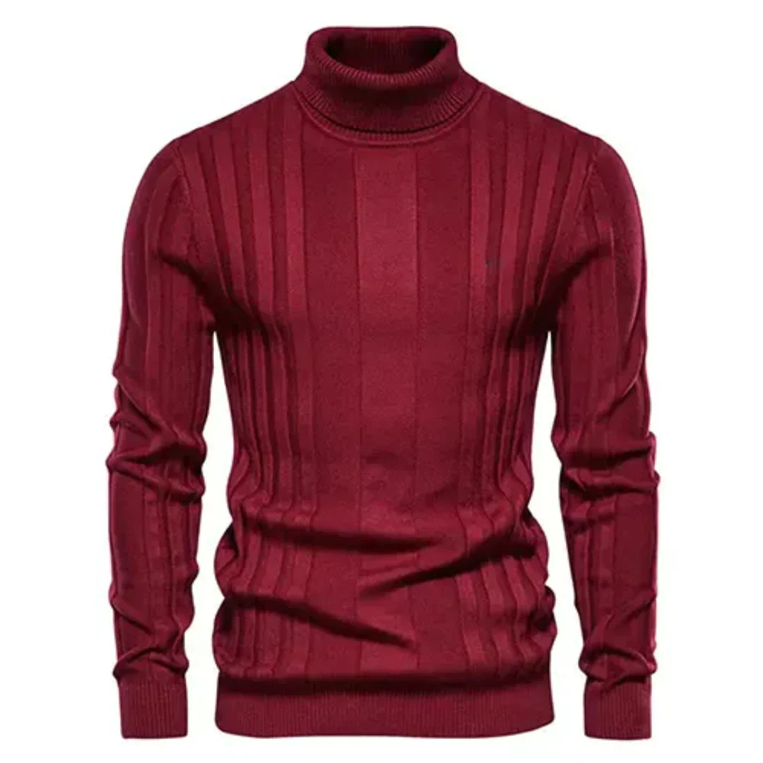 Jarlath® | Men'S Vintage Style Turtleneck Sweater