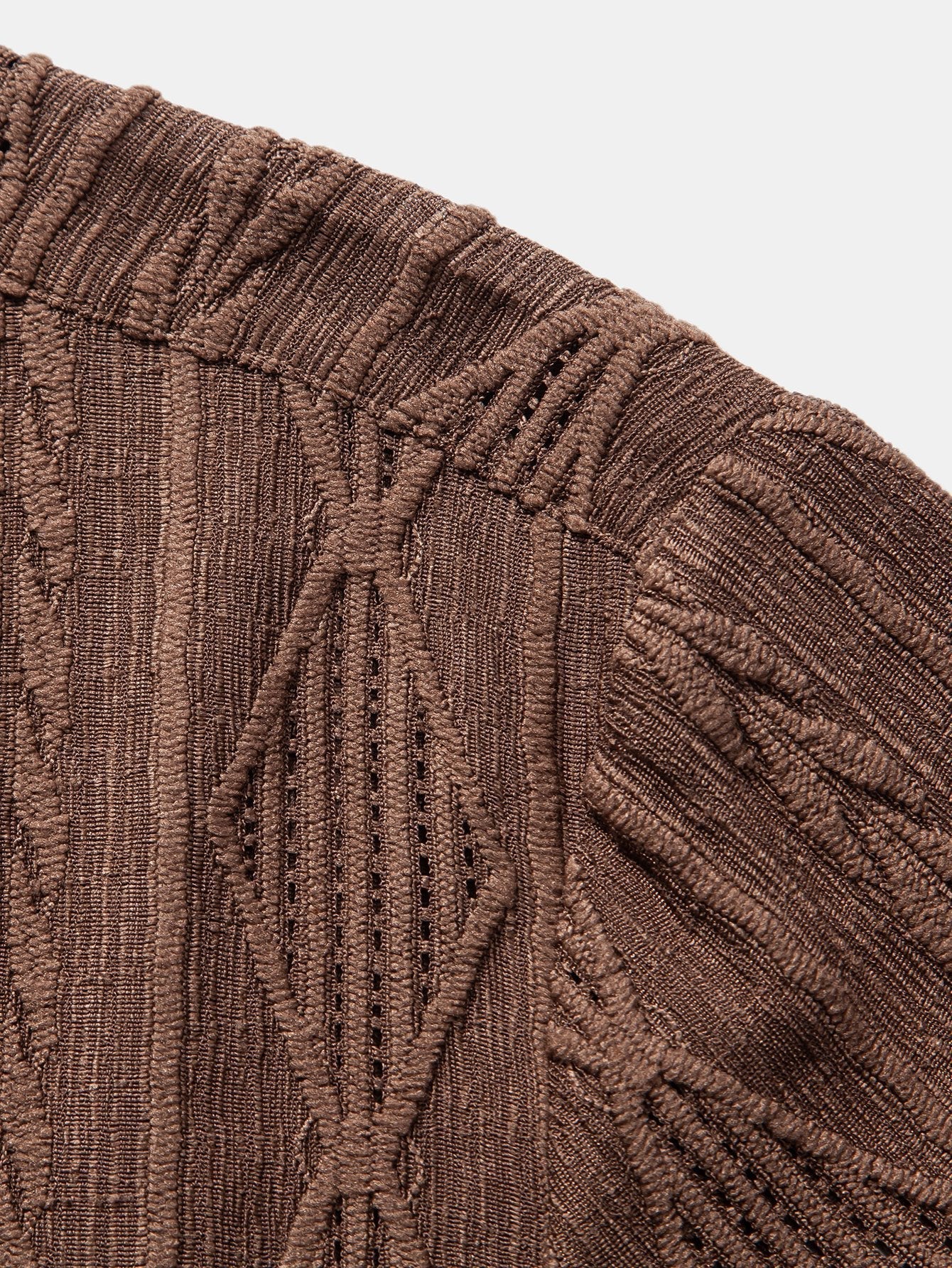 Adelin® | Geometric Jacquard Cuban Shirt & Linen Drawstring Shorts