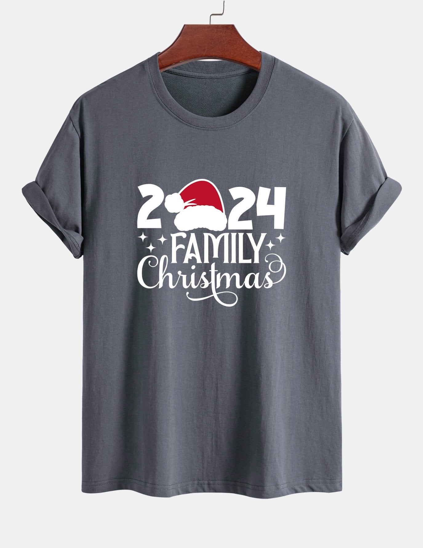 Adolfo® | Family Christmas 2024 Print Cotton T-Shirt