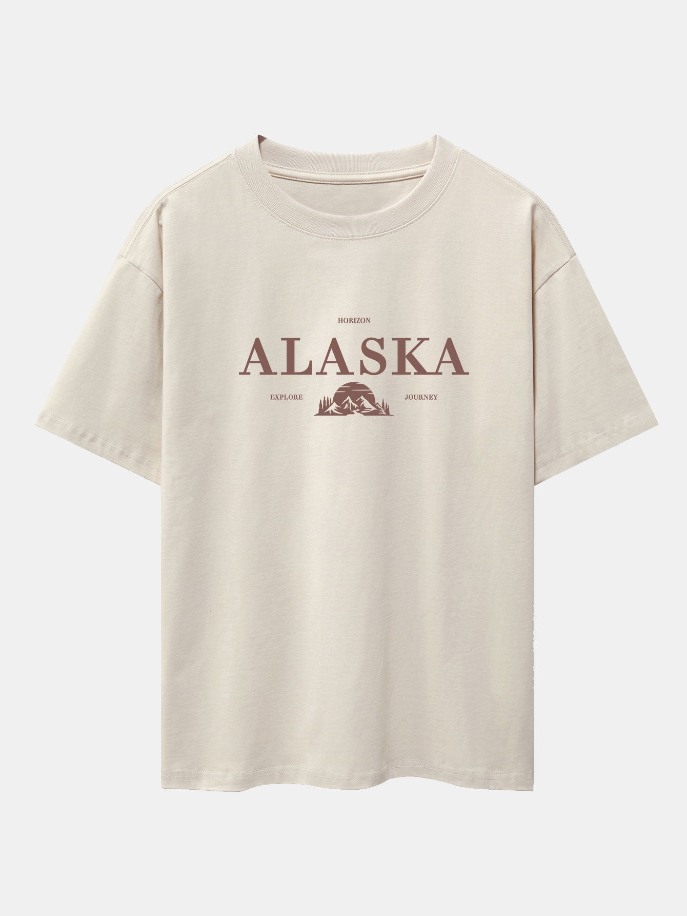 Enrique® | Slogan Print Drop Shoulder Oversize T-Shirt