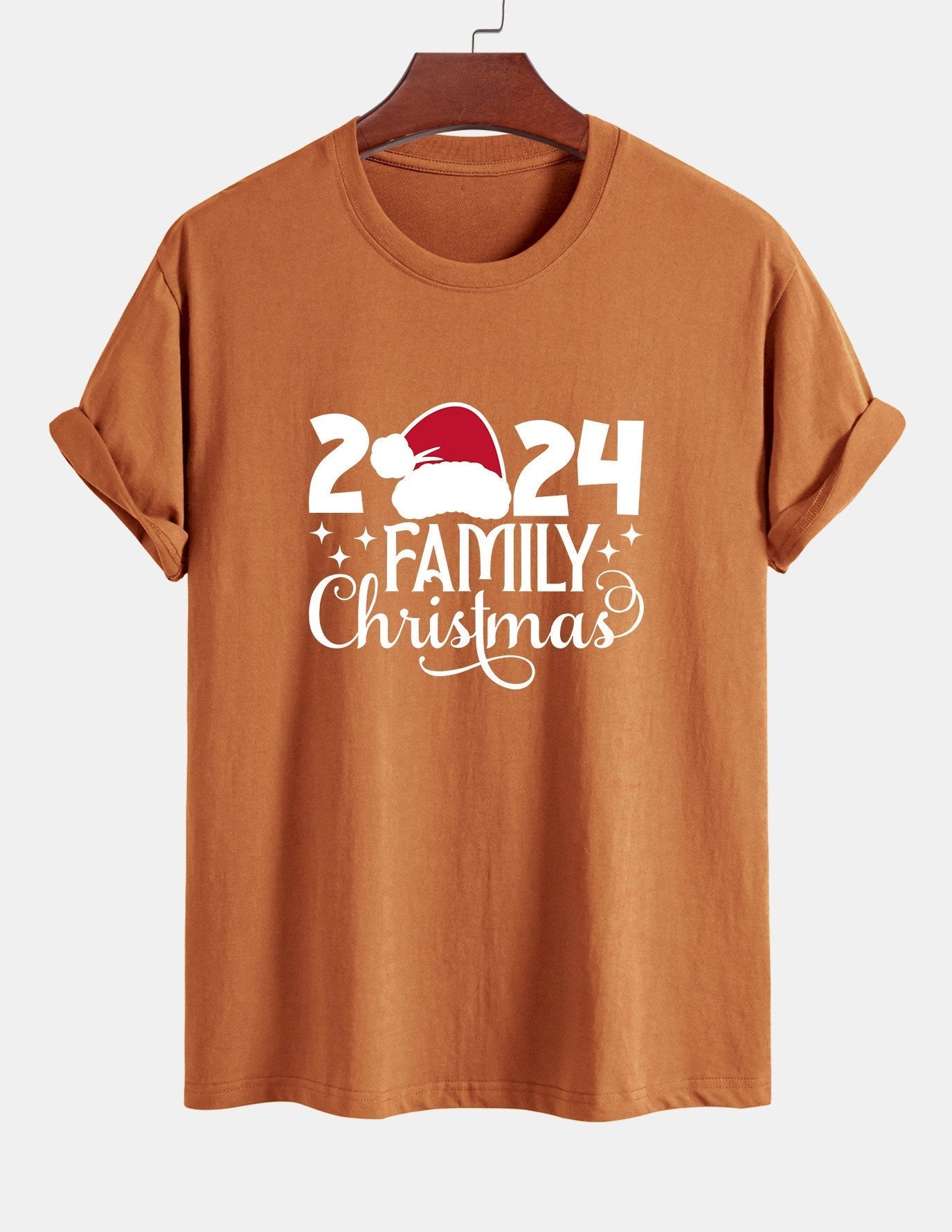 Adolfo® | Family Christmas 2024 Print Cotton T-Shirt