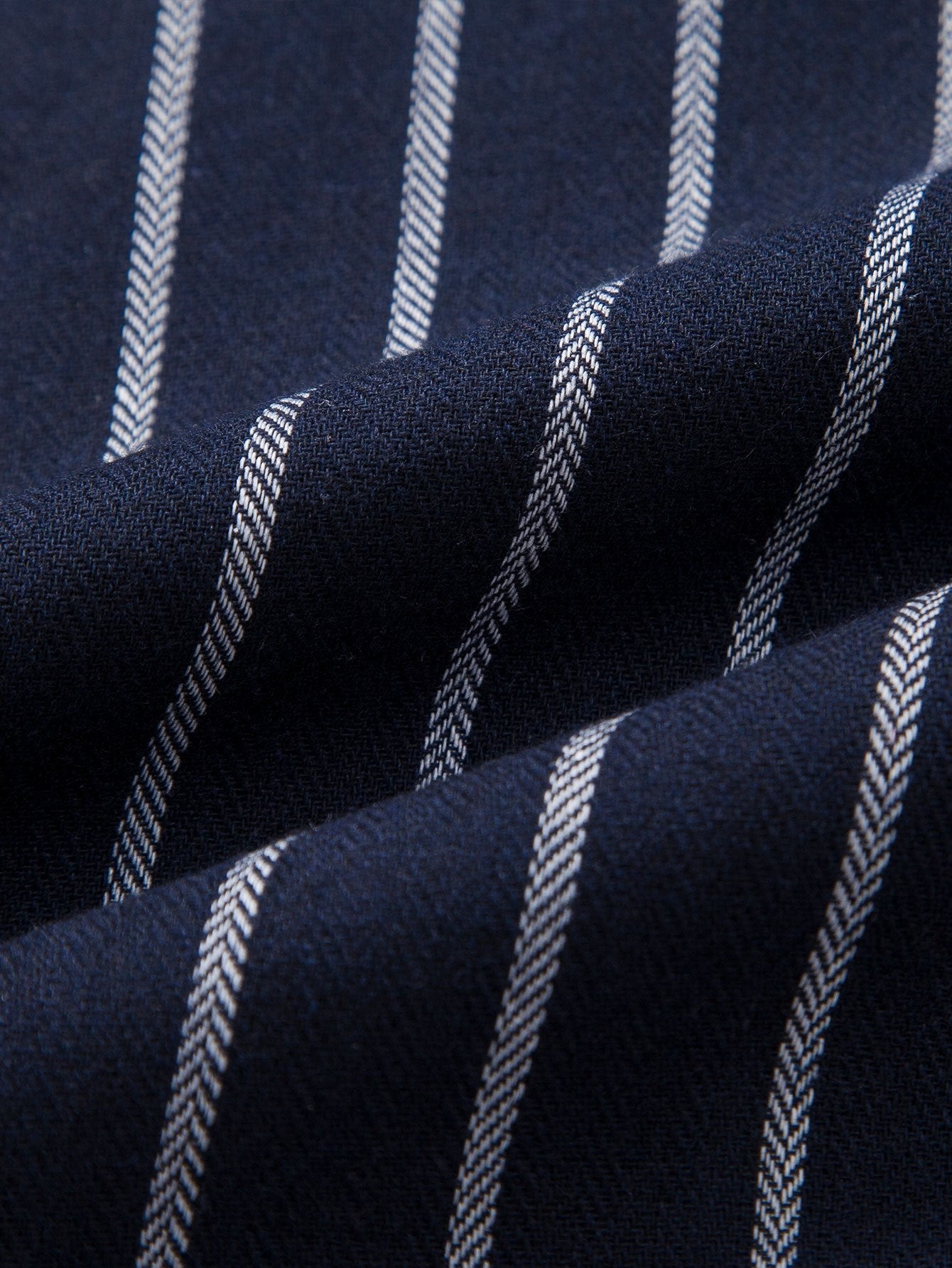 Adelphius® | Cotton Blend Striped Button Up Shirt & Linen Drawstring Shorts