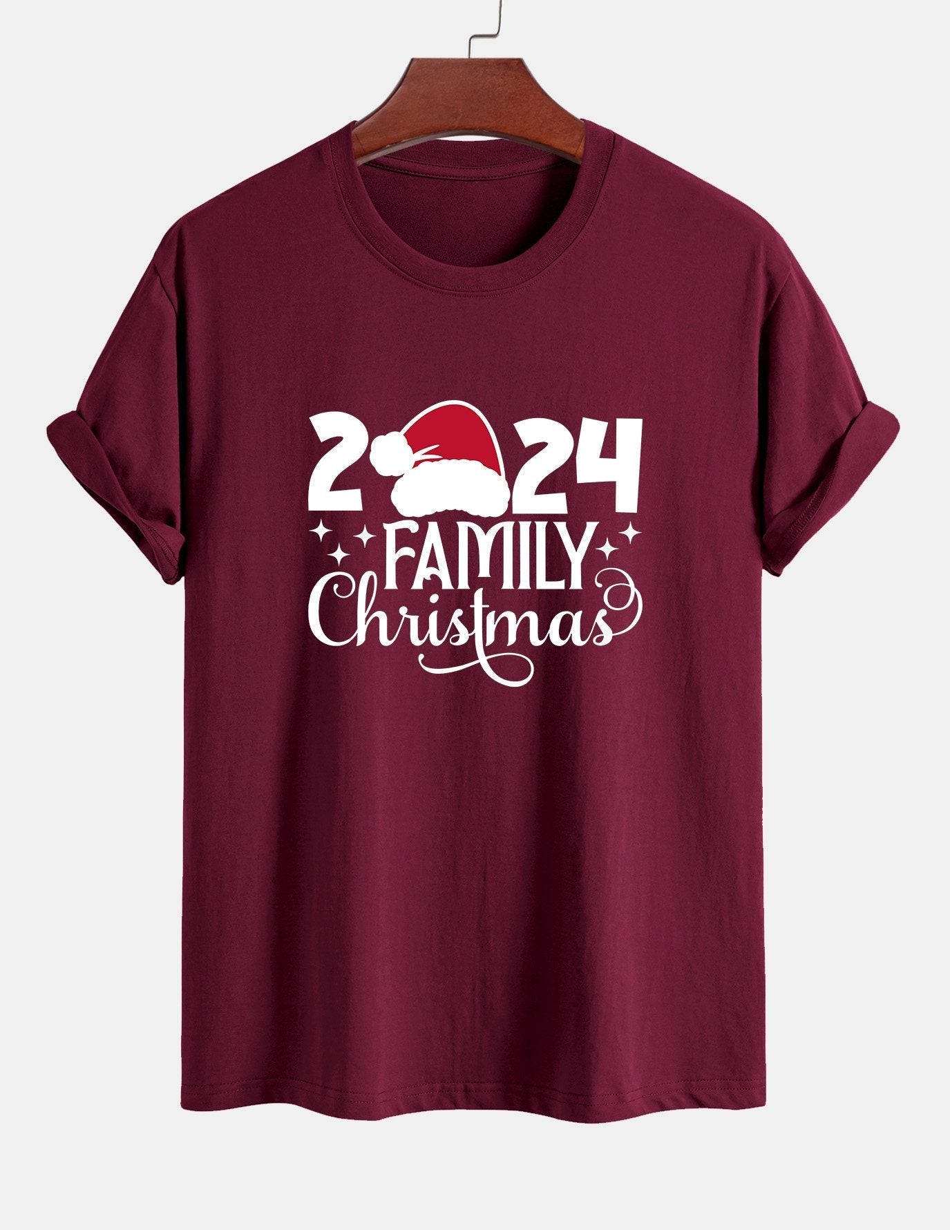 Adolfo® | Family Christmas 2024 Print Cotton T-Shirt