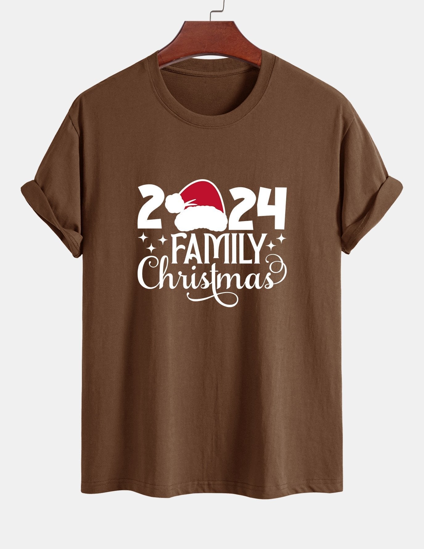 Adolfo® | Family Christmas 2024 Print Cotton T-Shirt