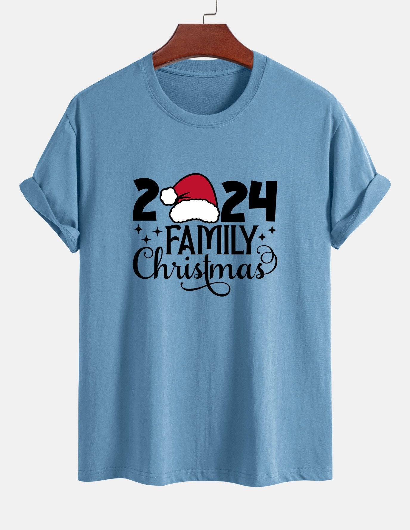 Adolfo® | Family Christmas 2024 Print Cotton T-Shirt