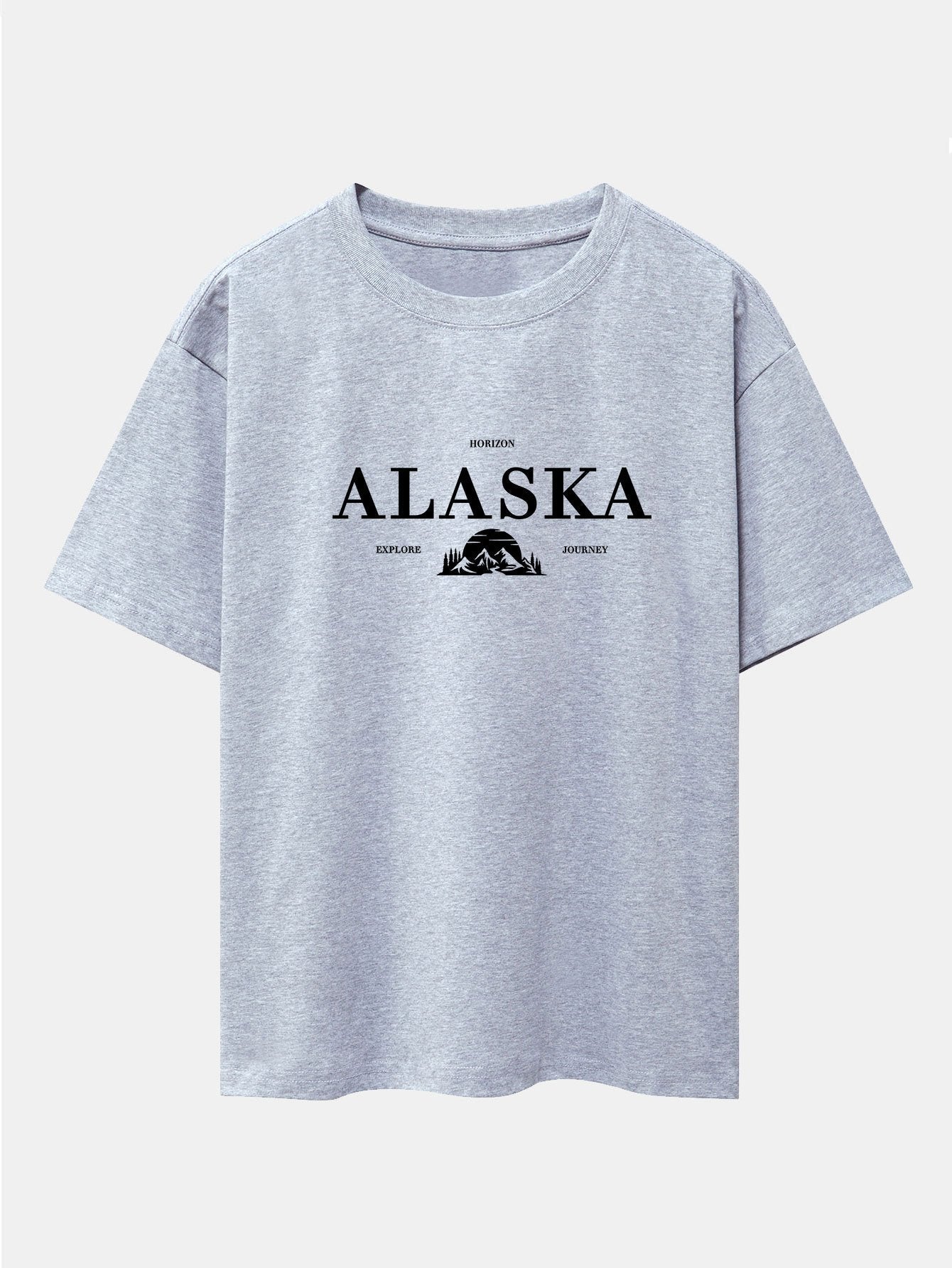 Enrique® | Slogan Print Drop Shoulder Oversize T-Shirt