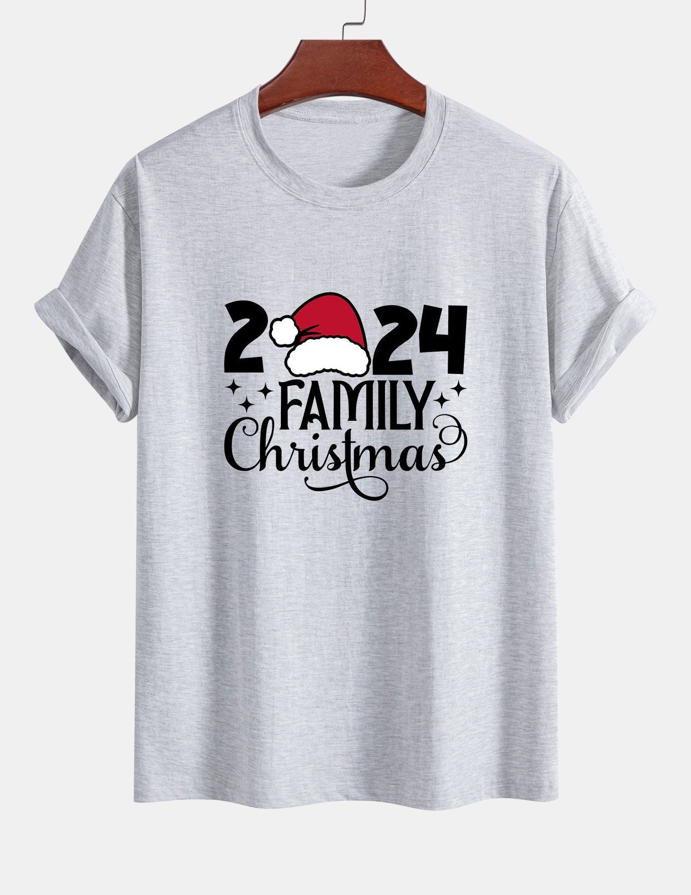 Adolfo® | Family Christmas 2024 Print Cotton T-Shirt