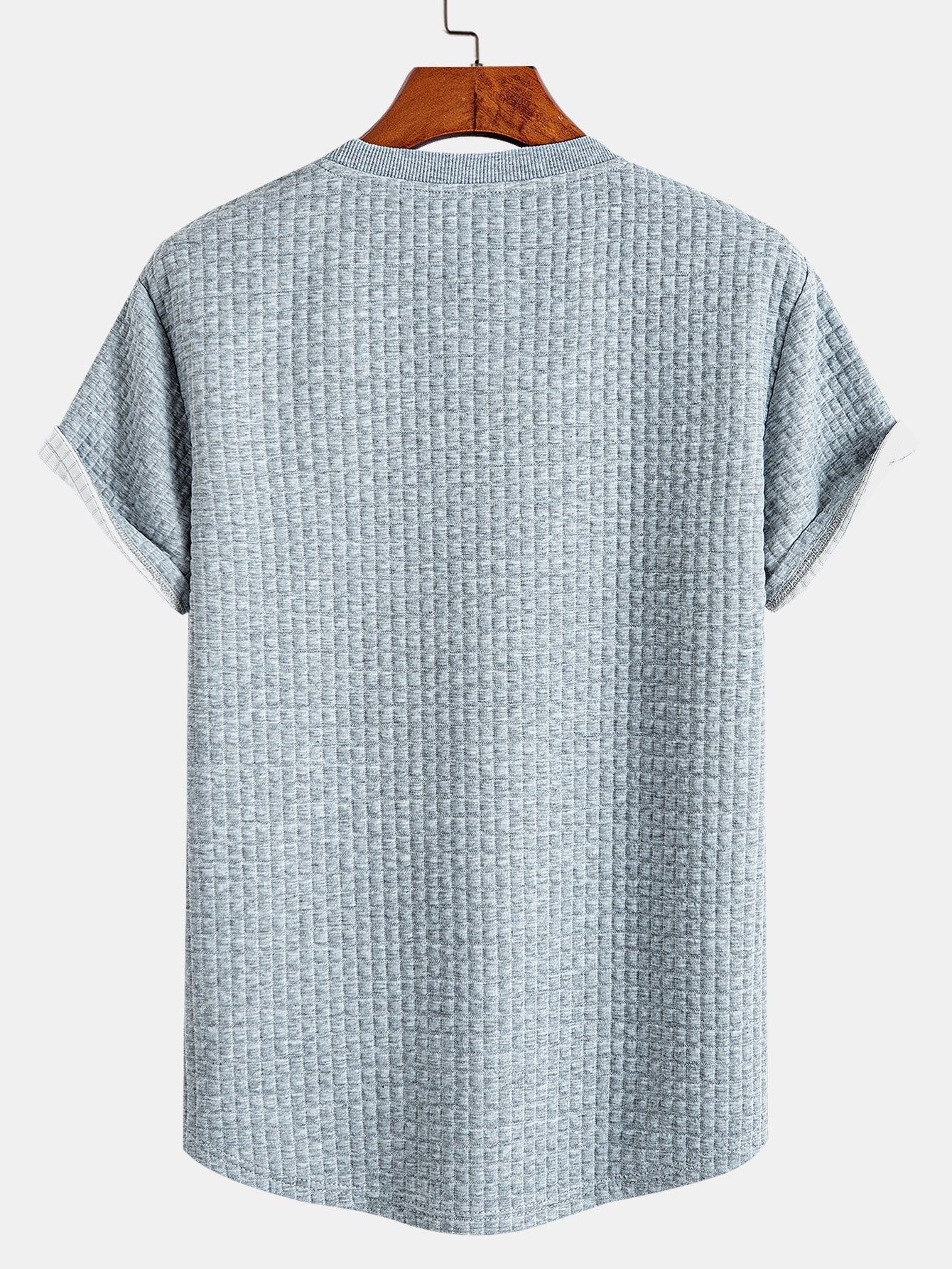 Bartolomé® | Short Sleeve Waffle Arc Hem T-Shirt
