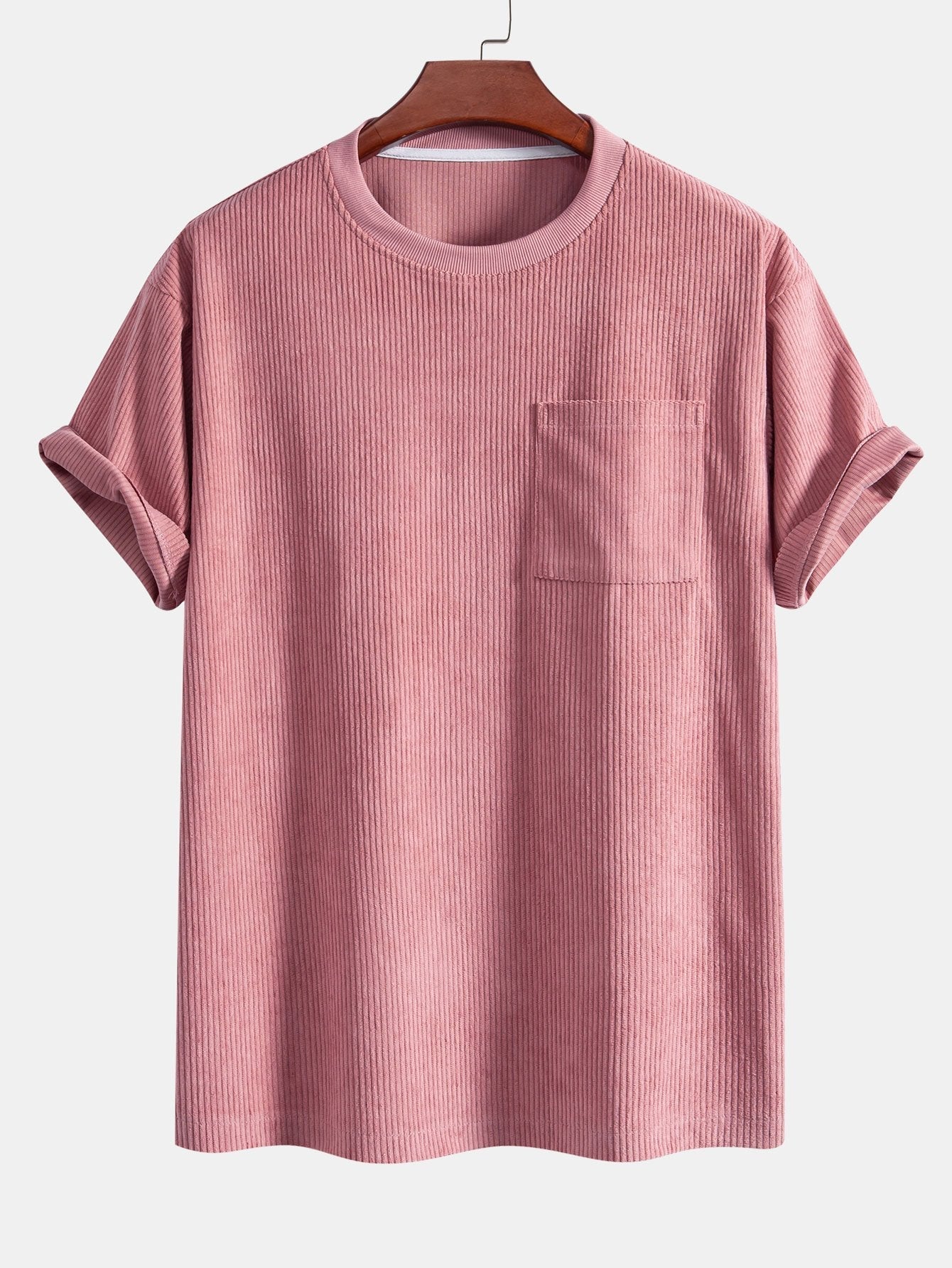 Baltasar® | Corduroy Oversize T-Shirt With Pocket & Shorts