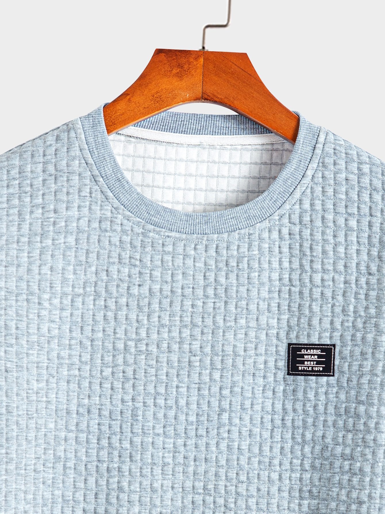 Bartolomé® | Short Sleeve Waffle Arc Hem T-Shirt