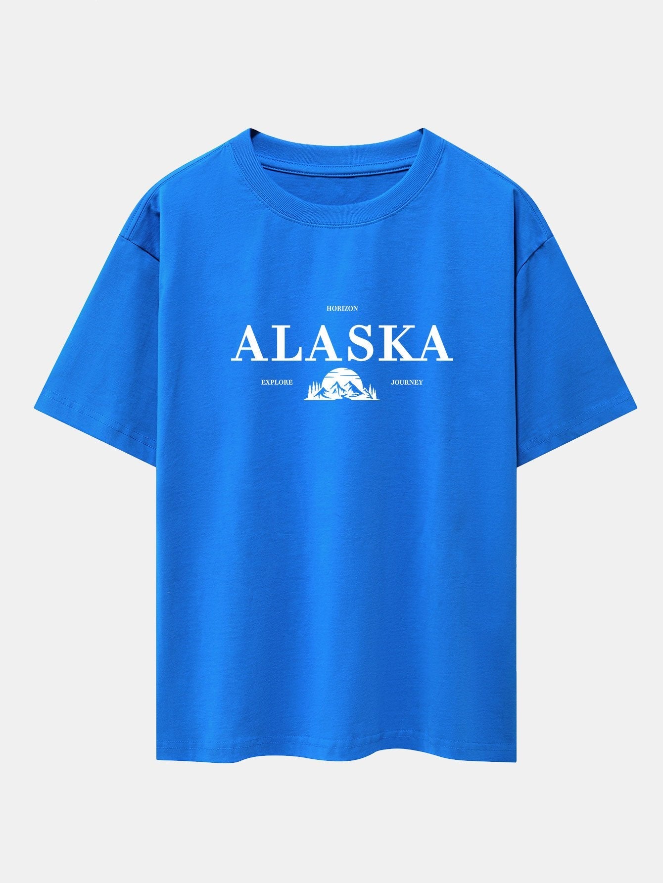 Enrique® | Slogan Print Drop Shoulder Oversize T-Shirt