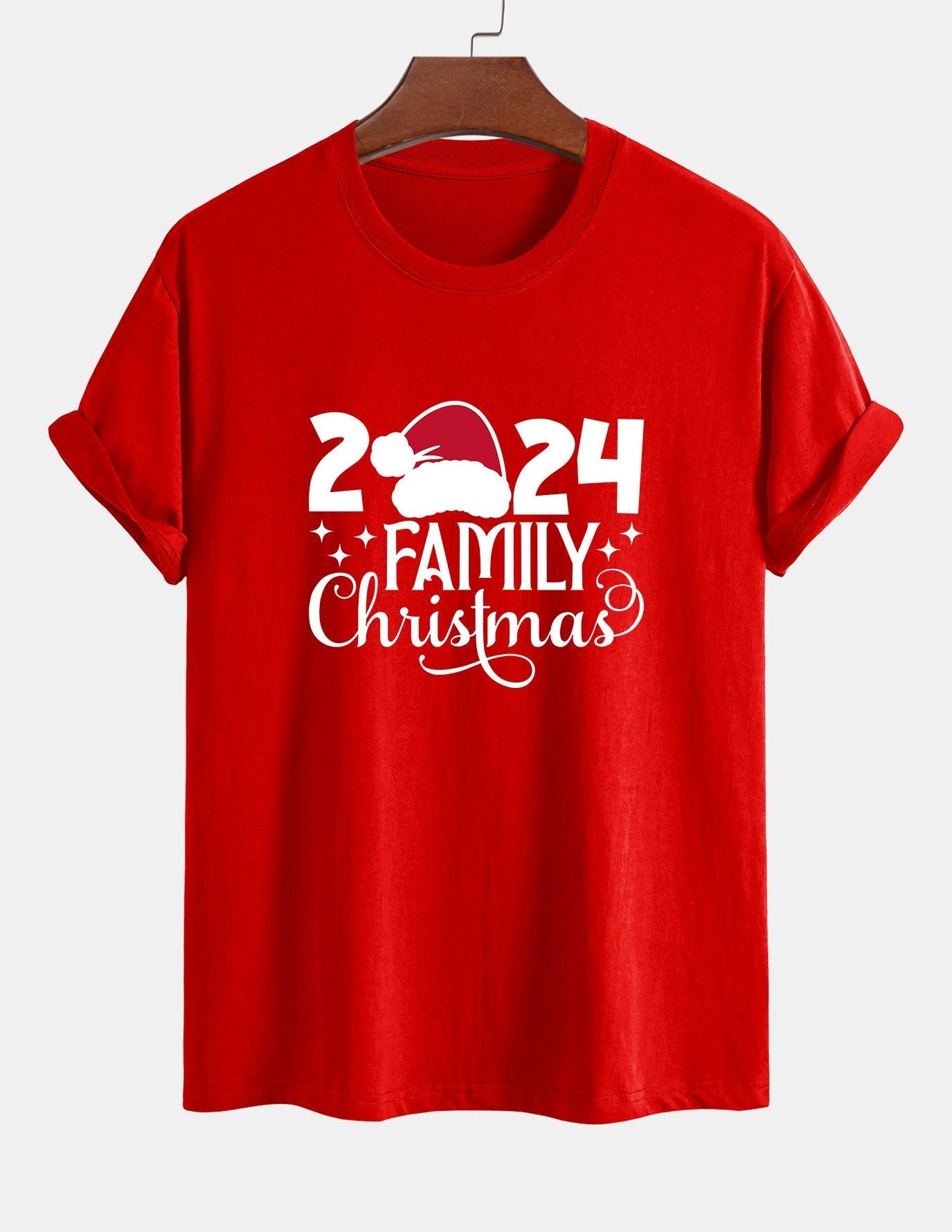 Adolfo® | Family Christmas 2024 Print Cotton T-Shirt