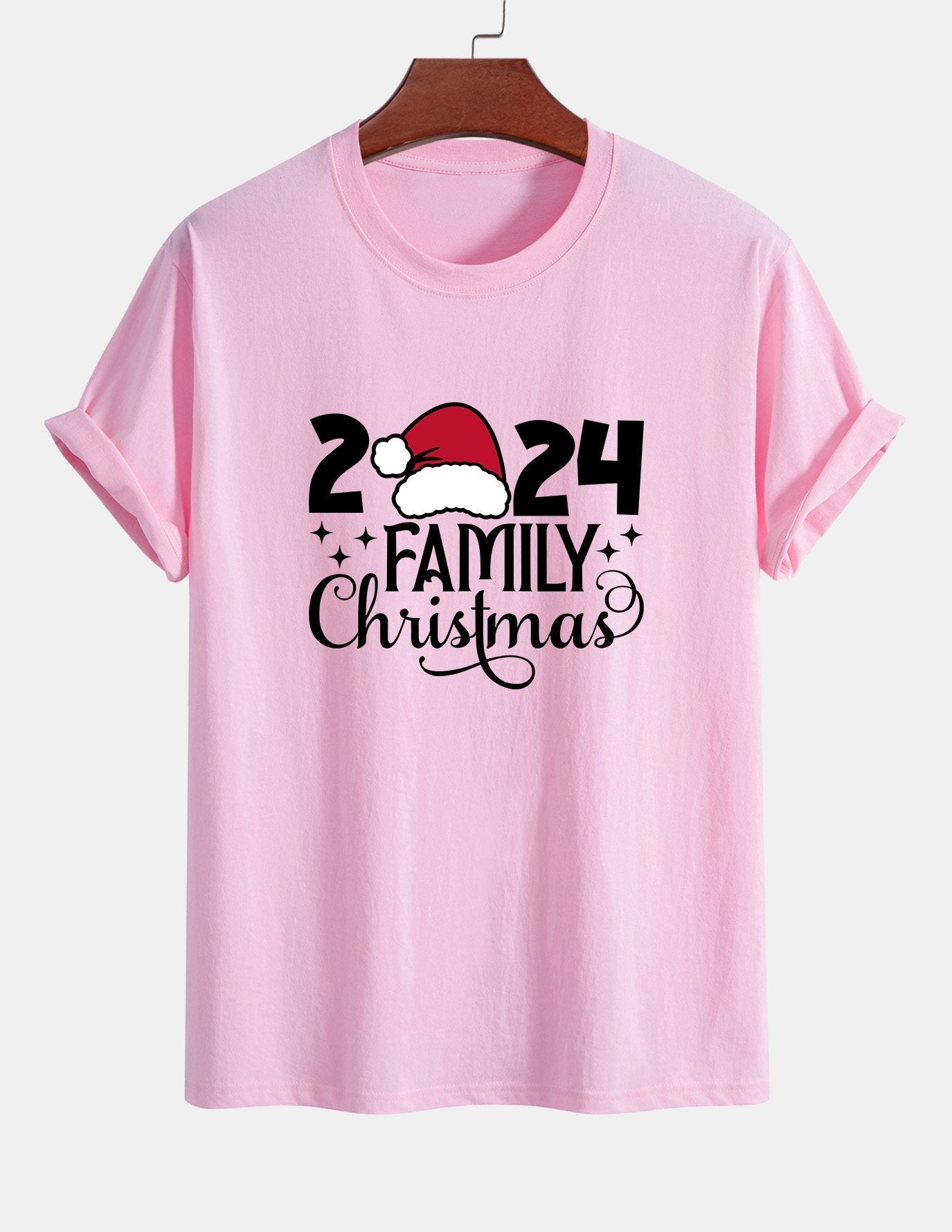 Adolfo® | Family Christmas 2024 Print Cotton T-Shirt