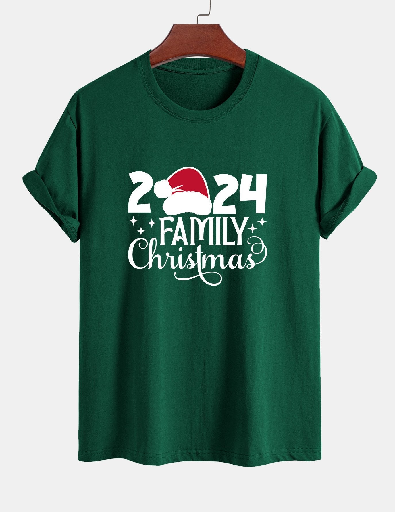 Adolfo® | Family Christmas 2024 Print Cotton T-Shirt