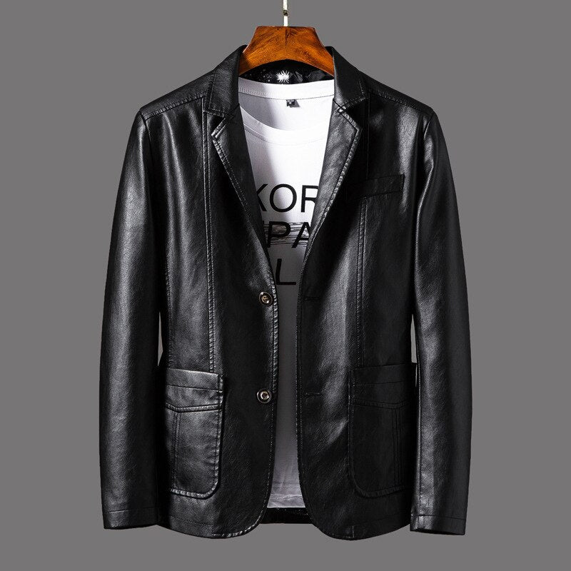 Joah® | Classic Leather Jacket For Men