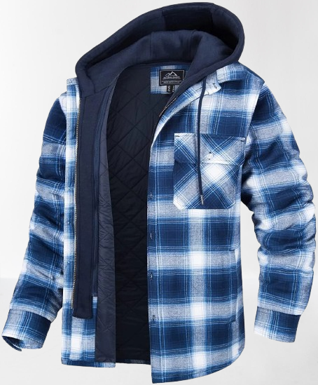 Jordan® | Checked Jacket With Hood