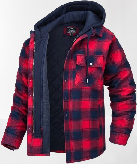 Jordan® | Checked Jacket With Hood
