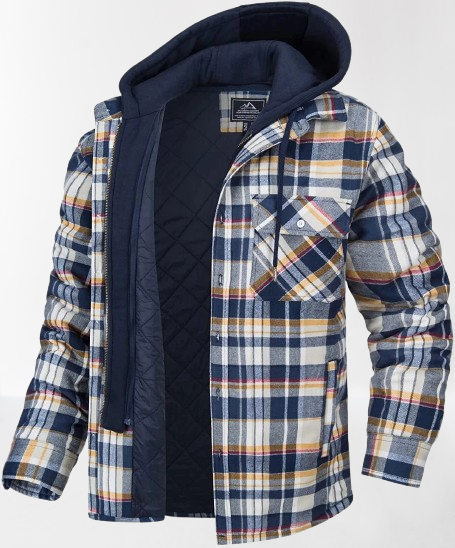 Jordan® | Checked Jacket With Hood