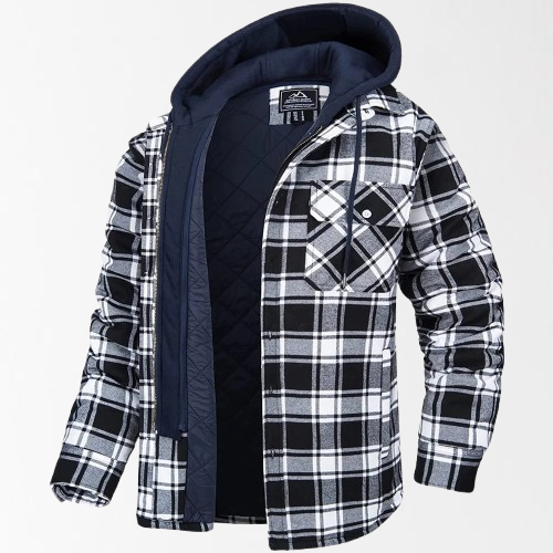 Jordan® | Checked Jacket With Hood