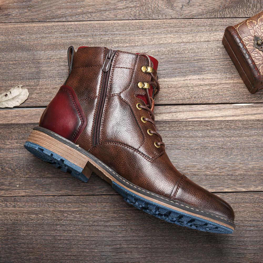 Samuel® | Handmade Premium Leather Oxford Boots For Men